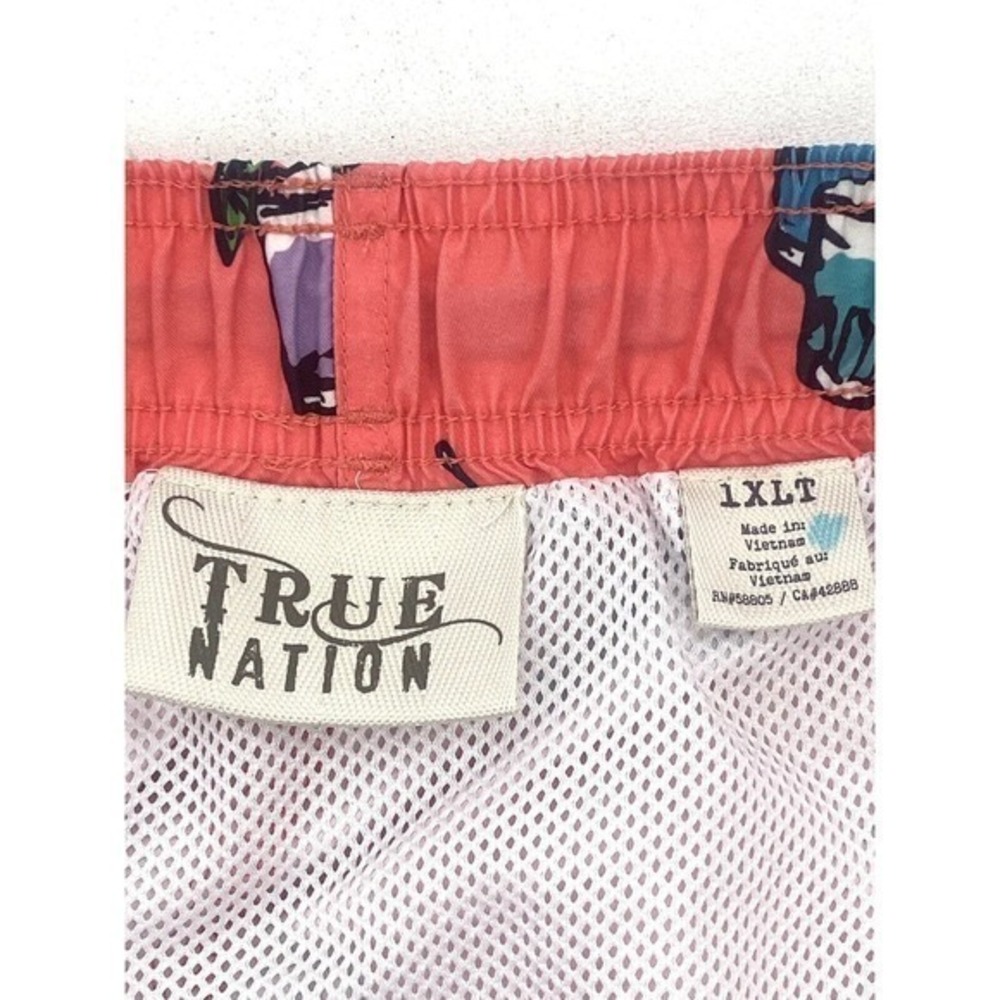 True Nation Cocktail Graphics Size XLT Polyester Men’s Shorts Swim Trunks‎ Lined - Picture 4 of 7